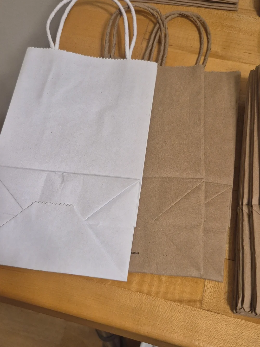 53 Uline Small Kraft Paper Bags Reusable Recyclable Compostable 100% Recycled